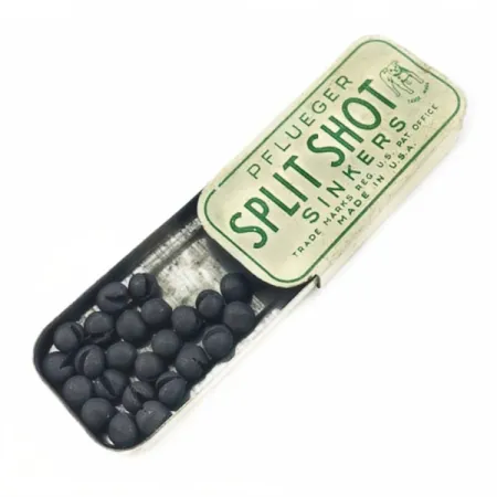 Pflueger Split Shot Sinkers, zamačkávací broky, olůvka #23834