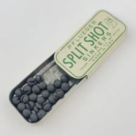 Pflueger Split Shot Sinkers, zamačkávací broky, olůvka #23834
