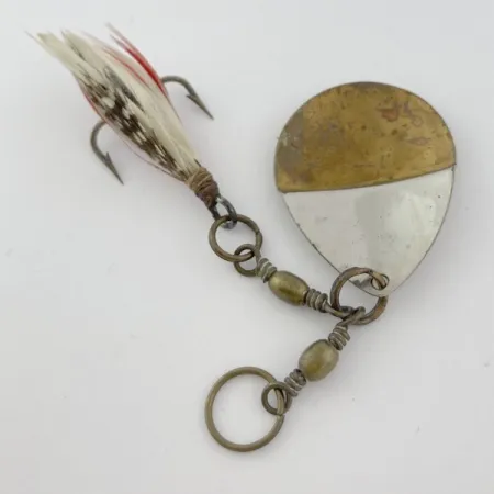 Lowe's Star Colorado Spinner 4 №5823 (1890S), nikl/mosaz, 7g, rotační třpytka #23847