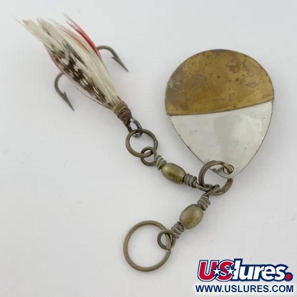 Lowe's Star Colorado Spinner 4 №5823 (1890S), nikl/mosaz, 7g, rotační třpytka #23847