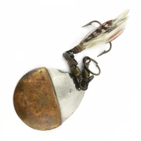 Lowe's Star Colorado Spinner 4 №5823 (1890S), nikl/mosaz, 7g, rotační třpytka #23847