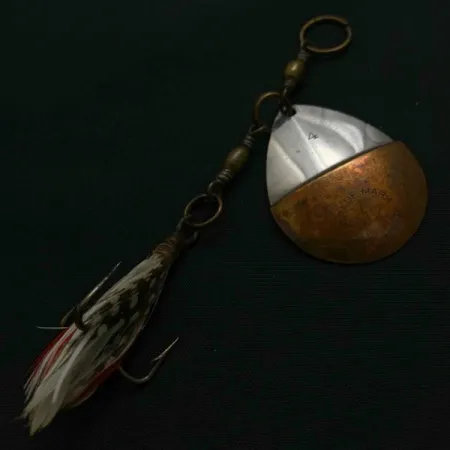 Lowe's Star Colorado Spinner 4 №5823 (1890S), nikl/mosaz, 7g, rotační třpytka #23847