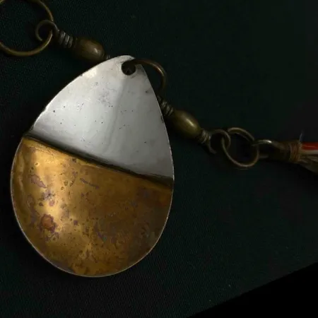 Lowe's Star Colorado Spinner 4 №5823 (1890S), nikl/mosaz, 7g, rotační třpytka #23847