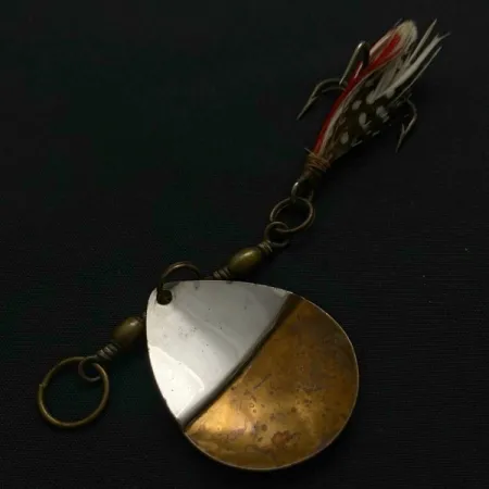 Lowe's Star Colorado Spinner 4 №5823 (1890S), nikl/mosaz, 7g, rotační třpytka #23847