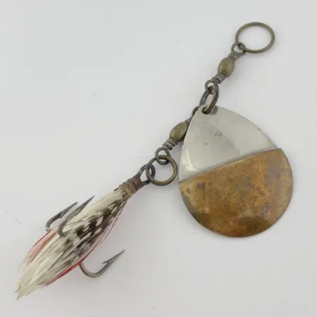 Lowe's Star Colorado Spinner 4 №5823 (1890S), nikl/mosaz, 7g, rotační třpytka #23847