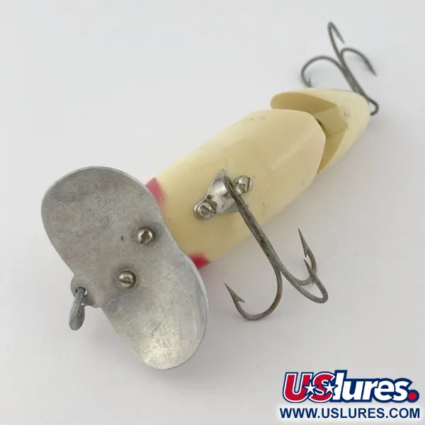 Fred Arbogast Jitterbug Jointed, 14g, red head, hladinová nástraha #23869