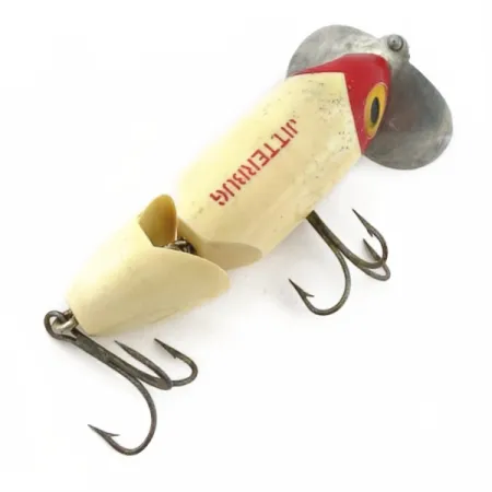 Fred Arbogast Jitterbug Jointed, 14g, red head, hladinová nástraha #23869