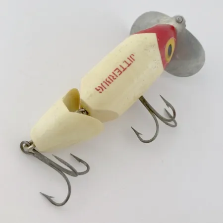 Fred Arbogast Jitterbug Jointed, 14g, red head, hladinová nástraha #23869