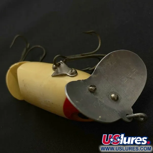 Fred Arbogast Jitterbug Jointed, 14g, red head, hladinová nástraha #23869