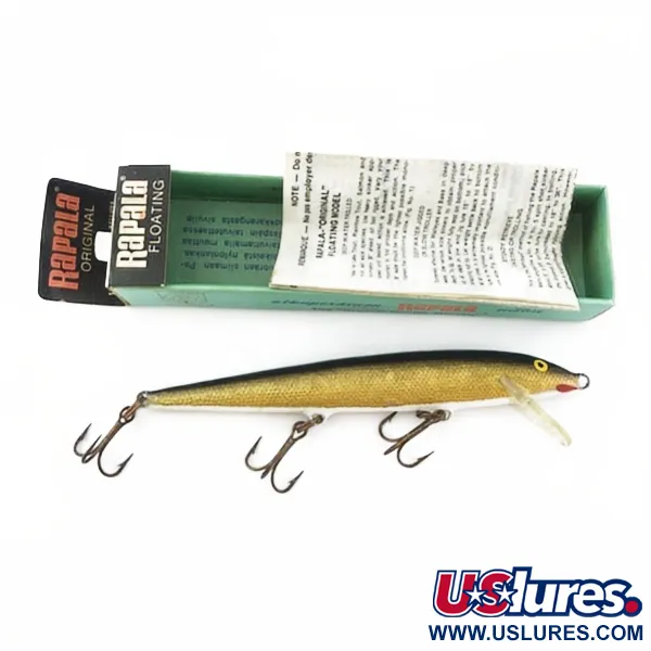 Rapala Original Floater F11, 6 g, G (Gold), wobler #23899