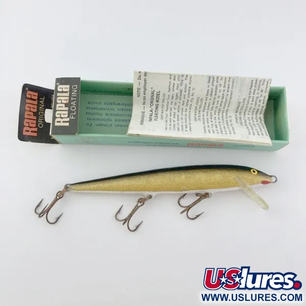 Rapala Original Floater F11, 6 g, G (Gold), wobler #23899