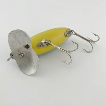 Fred Arbogast Jitterbug Early Bug Eye, 14 g, Green Tiger, hladinový crawler #23902