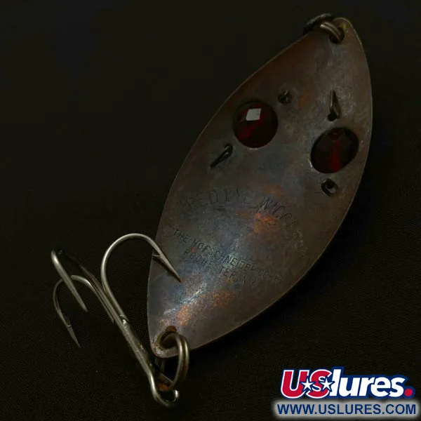 Hofschneider Red Eye Wiggler, 25g bronzová plandavka #23913