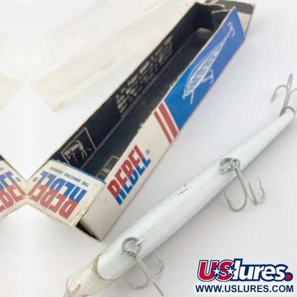 Rebel Floater F12, 9g, stříbrná, plovoucí wobler #23929