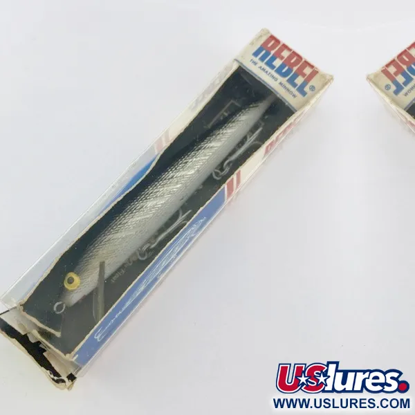 Rebel Floater F12, 9g, stříbrná, plovoucí wobler #23929