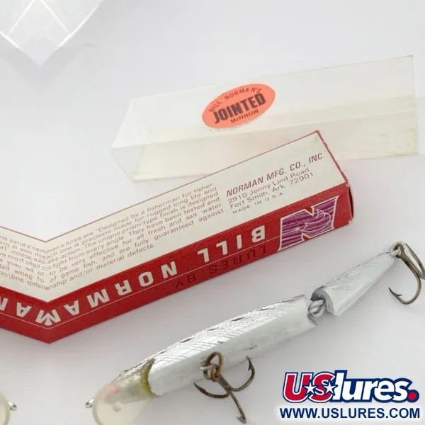 Bill Norman Jointed, 7g Green / Mirror, Dvoudílný wobler #23932