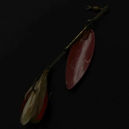 4 Bros 4 Brothers Willow Leaf, 14g, nikl/červená, rotační třpytka #23937