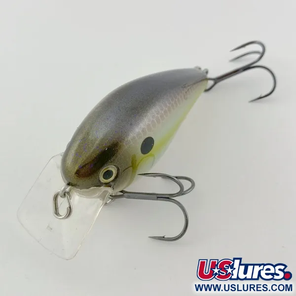 Strike King KVD 1.5 Silent, Olive Sexy Shad, 12g, squarebill crankbait #23947
