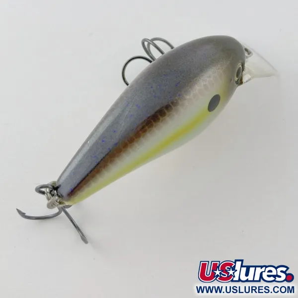 Strike King KVD 1.5 Silent, Olive Sexy Shad, 12g, squarebill crankbait #23947