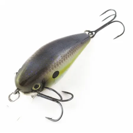 Strike King KVD 1.5 Silent, 12g, Olive Sexy Shad, square bill crankbait #23995