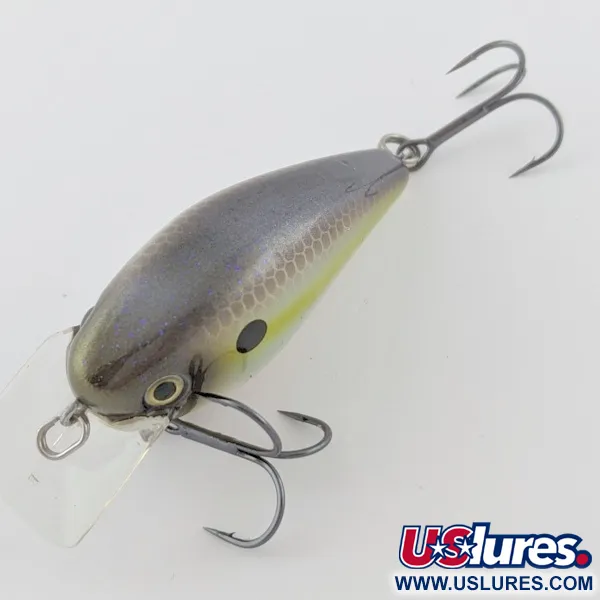 Strike King KVD 1.5 Silent, 12g, Olive Sexy Shad, square bill crankbait #23995