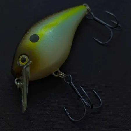 Strike King KVD 1.5 Silent, 12g, Olive Sexy Shad, square bill crankbait #23995