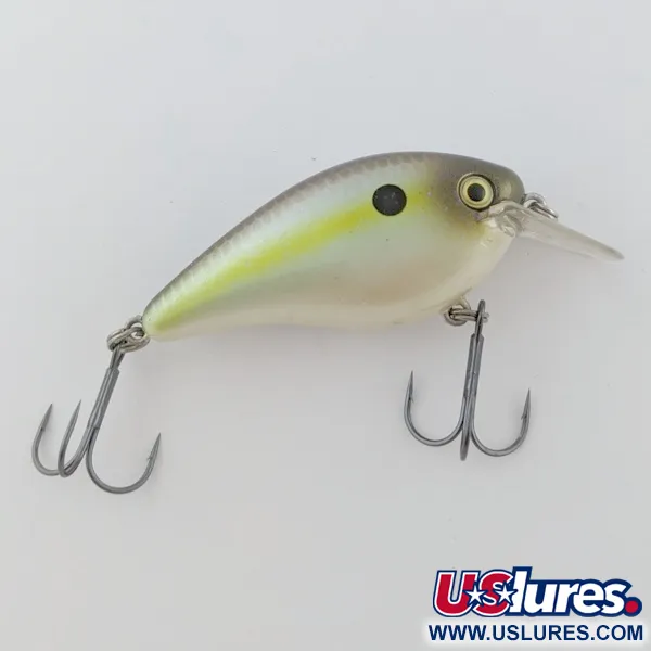 Strike King KVD 1.5 Silent, 12g, Olive Sexy Shad, square bill crankbait #23995