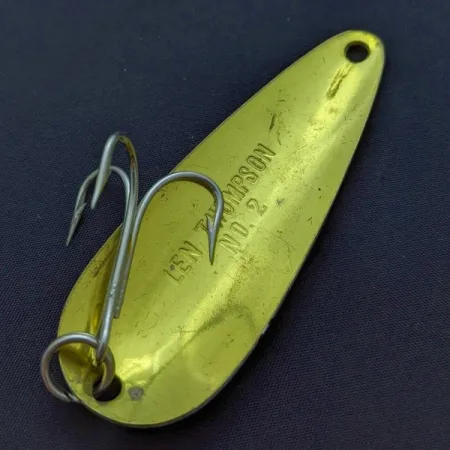 Len Thompson #2, 28 g, červená/zlatá, plandavka #24013