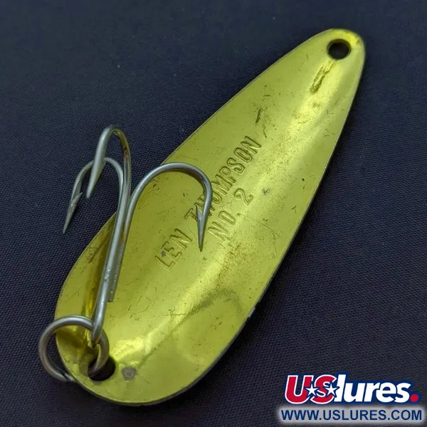 Len Thompson #2, 28 g, červená/zlatá, plandavka #24013