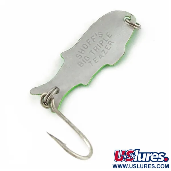 Shoff's Big Triple Teazer, zelená, 2 g, plandavka #24024