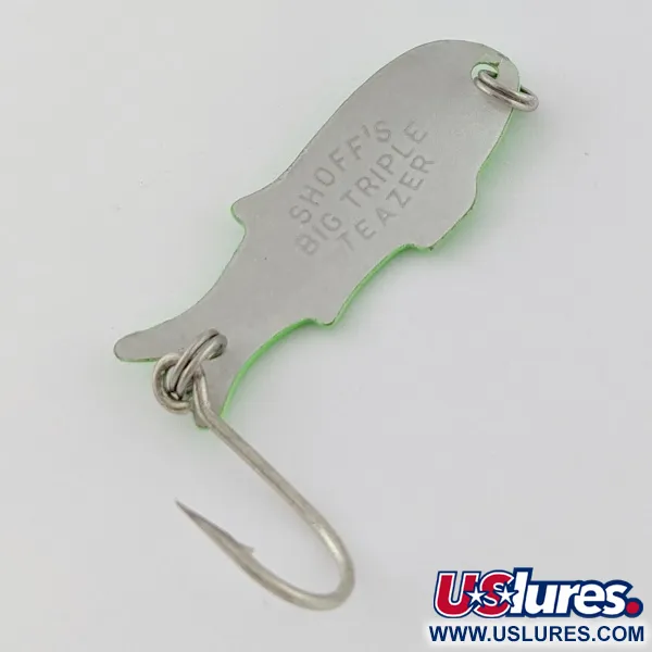 Shoff's Big Triple Teazer, zelená, 2 g, plandavka #24024