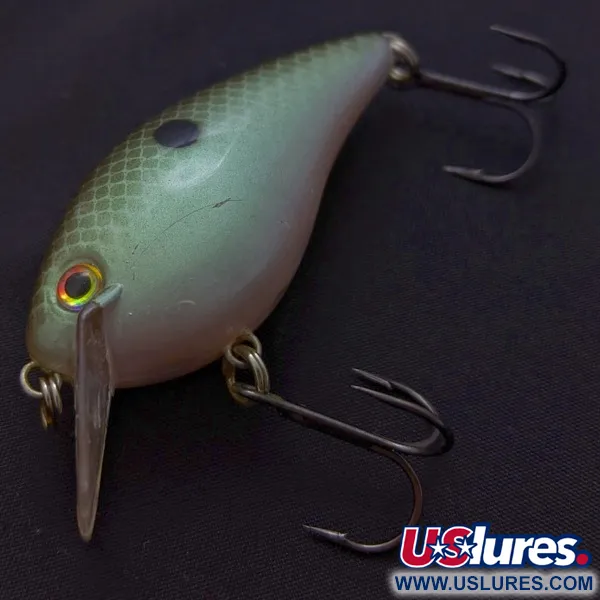 Strike King KVD 1.5 Silent, Olive Sexy Shad, 12g, square bill crankbait #24028