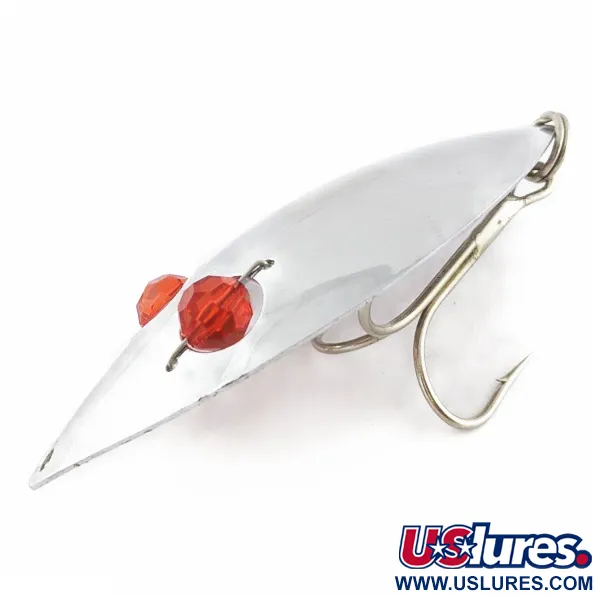 Herter's Glass Eye Spoon, 60g, nikl/červené oči, plandavka #24036