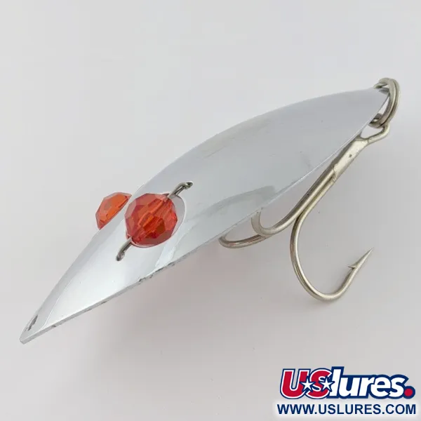 Herter's Glass Eye Spoon, 60g, nikl/červené oči, plandavka #24036