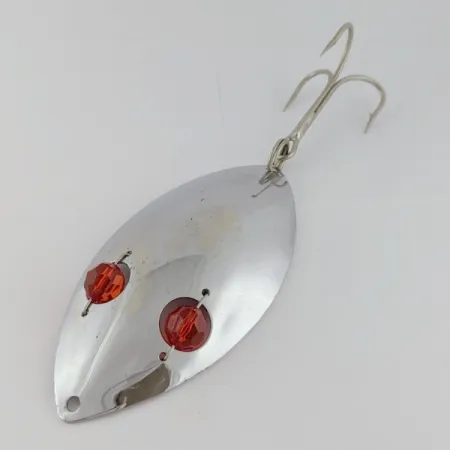 Herter's Glass Eye Spoon, 60g, nikl/červené oči, plandavka #24036