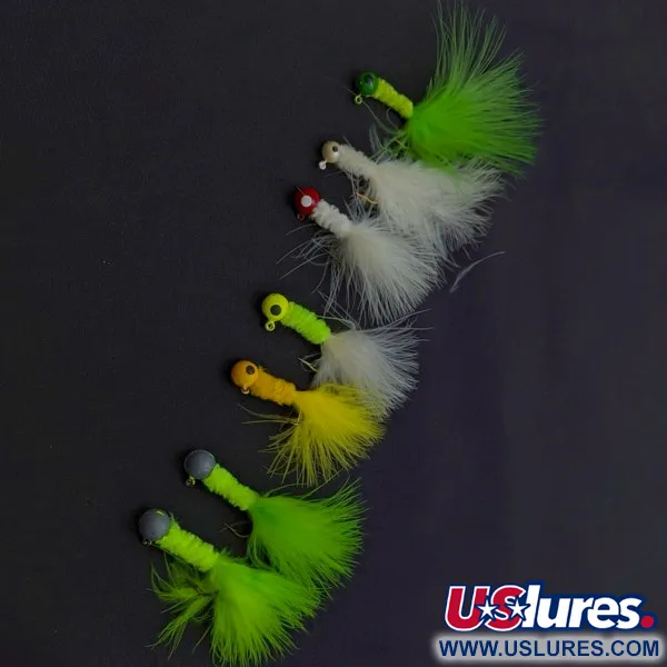 Creme Mini Jigs, 7ks, 2g, jigové nástrahy #24037