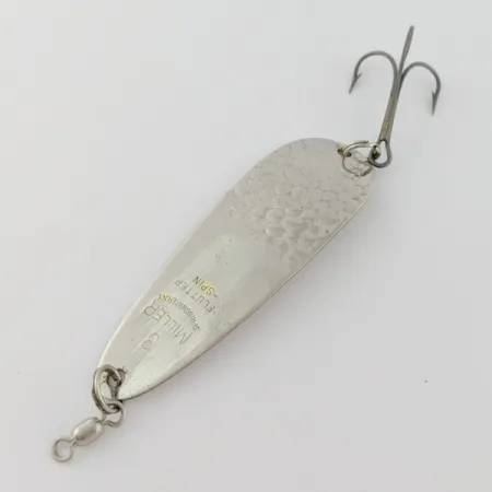 Miller Flutter Spin 3 Plandavka, Stříbro, 1/2oz, Tepaný Povrch, #24041