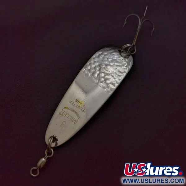 Miller Flutter Spin 3, 14g, Stříbrná, Plandavka #24041