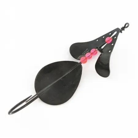 Lindy Skitter-Buzz Weedless, 10g, červeno-černá hladinová nástraha #24093