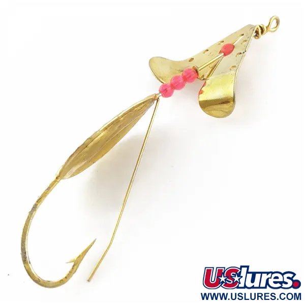 Lindy Skitter-Buzz Weedless, 7g, červená/zlatá, hladinová nástraha #24094