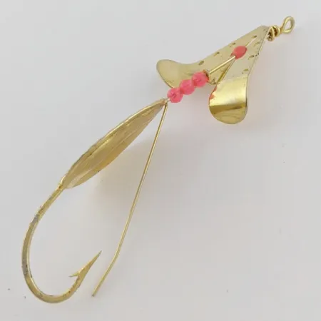 Lindy Skitter-Buzz Weedless, 7g, červená/zlatá, hladinová nástraha #24094