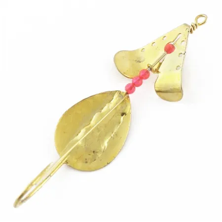 Lindy Skitter-Buzz Weedless, 7g, červená/zlatá, hladinová nástraha #24094