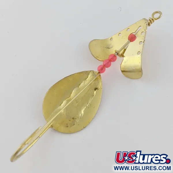 Lindy Skitter-Buzz Weedless, 7g, červená/zlatá, hladinová nástraha #24094