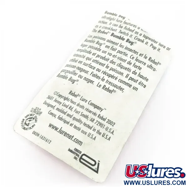 Rebel Bumble Bug, 3g, Bumble Bug, plovoucí wobler #24098