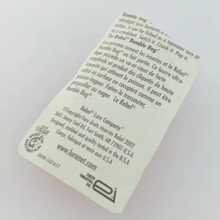 Rebel Bumble Bug, 3g, Bumble Bug, plovoucí wobler #24098