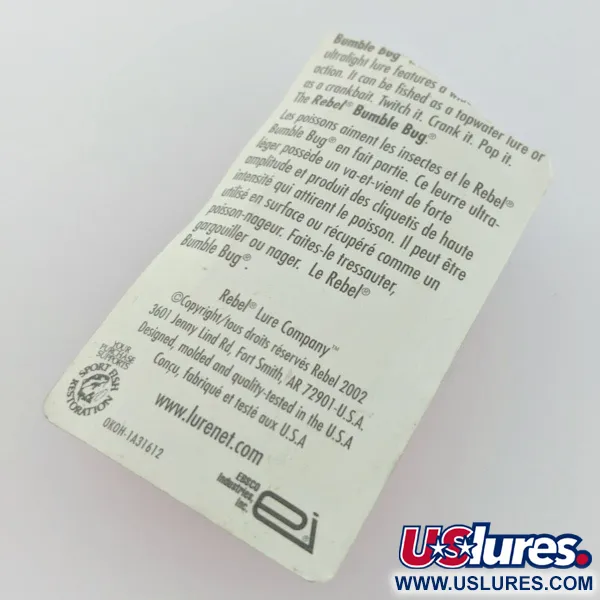 Rebel Bumble Bug, 3g, Bumble Bug, plovoucí wobler #24098