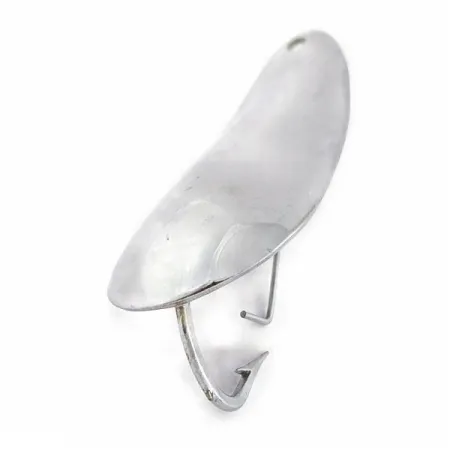 Nebco National Expert Lake Trout Flash Bait, 14g, chromová plandavka #24113