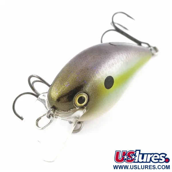 Strike King KVD 1.5, Olive Sexy Shad, 12g, tichý wobler #24145