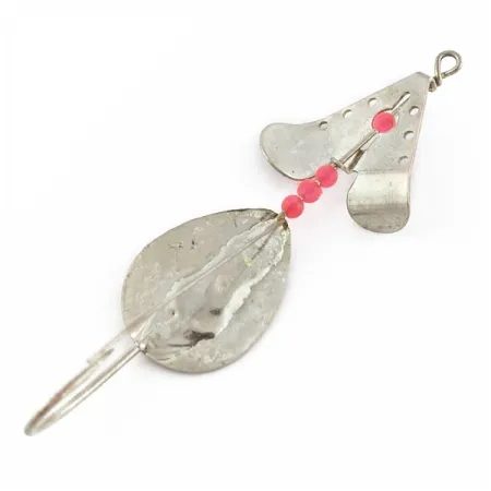 Lindy Skitter-Buzz, Červená/Nikl, 7g, nezachytávající se třpytka #24146