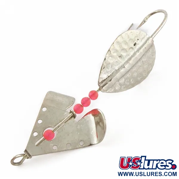 Lindy Skitter-Buzz, Červená/Nikl, 7g, nezachytávající se třpytka #24146